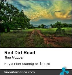 Photographer Toni Hopper Has Red Dirt Road Selected For Juried Show In Denver